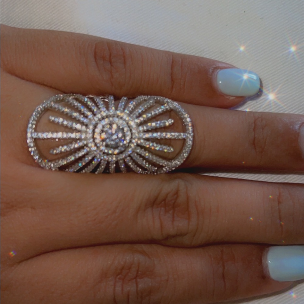 Sterling silver ring size 7